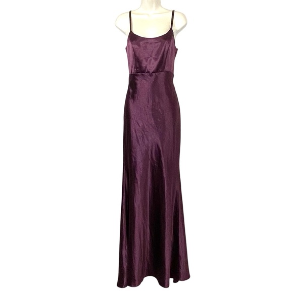 Vtg Lulu’s Purple Women's Maxi Dress - Picture 1 of 7